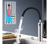 Rubinetto elettrico da cucina con scaldabagno istantaneo con indicatore di temperatura LCD per cucina, bagno, camera da letto