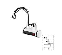 Rubinetto elettrico Scaldabagno Temperatura, Display istantaneo Riscaldamento dell'acqua senza serbatoio da cucina, calda - Specifiche idro(SLT101 Long)