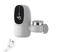 Rubinetto Elettrico Scaldacqua - Rubinetto a Riscaldamento Rapido con Display Digitale LED,Accessorio Per Per Casa Interna Cucina Bagno Albergo