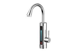 Rubinetto Elettrico Temperatura Dello Scaldabagno Elettrico In Acciaio Inossidabile, Cucina Con Rubinetto Caldo Istantaneo Senza Serbatoio Display(A)