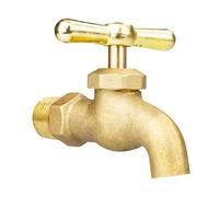 Rubinetto esterno for il giardino, rubinetto dell'acqua in ottone for esterni, interruttore di rotazione, irrigazione del e lavatrice(65 * 90cm)