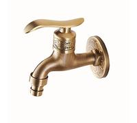 Rubinetto esterno for il giardino, rubinetto for acqua da, antico for lavatrice 1/2 pollice, singolo for fredda compatibile con lavello for mocio