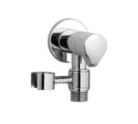 Rubinetto esterno for il giardino, rubinetto for in ottone cromato, montaggio a parete, bagno, vasca angolare, WC