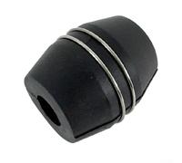 Rubinetto estraibile a sfera gravitazionale, 1 confezione da 1 tubo in ABS nero, spruzzatore a ritrazione liscia, risciacquo multimodale, resistente all'ossidazione, aggiornamento moderno per lavello