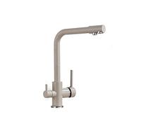 Rubinetto Estraibile Filtro Acqua Rubinetto Della Cucina Rubinetto Acqua Potabile Girevole Depurazione Acqua Caratteristica Rubinetti For Gru Miscelatore Lavello Da Cucina Facile Da Installare(Beige w
