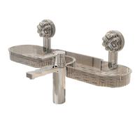 Rubinetto Estraibile Organizer Portaoggetti con Ventosa per Cucina e Bagno