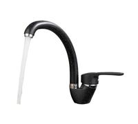 Rubinetto flessibile per lavello da cucina in ottone, rubinetti di miscelazione per filtro acqua calda e fredda, rubinetto girevole per acqua da cucina a maniglia singola per lavelli roulotte e