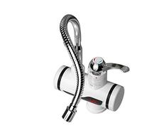 Rubinetto for acqua calda istantanea intelligente da 3000 W Rubinetto senza serbatoio universale for tubo flessibile in acciaio inossidabile con doccia Scaldabagno for cucina(Universal hose)