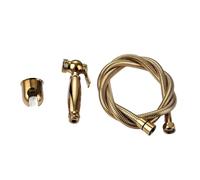 Rubinetto For Bidet Da Bagno Con Doccetta, In Ottone Dorato E Titanio, Montato A Parete Alta Pressione Dell'Acqua(Titanium gold Outfit)