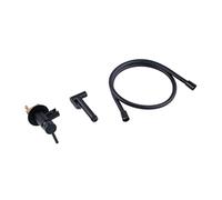 Rubinetto For Bidet Da Cucina, Bagno, Parete, Con Supporto, For Acqua Calda E Fredda, In Ottone Cromato Alta Pressione Dell'Acqua(Matte black)