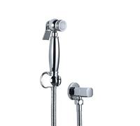 Rubinetto for bidet portatile in ottone massiccio con doccetta igienica ad alta pressione e spruzzatore for WC in oro AP2107(Chrome-1)