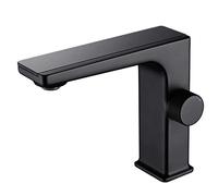 Rubinetto for il bagno for lavabo in ottone for for acqua calda e fredda Maniglia singola Micro generatore montato sul ponte Display della temperatura for