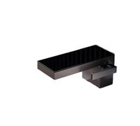 Rubinetto for lavabo a infrarossi con sensore touchless, display digitale for lavello, bagno ad alta tecnologia for cucina/lavello(Black,G9/16_BRASS)