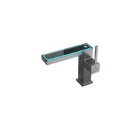 Rubinetto for lavabo con luce a LED, acqua intelligente ed elettricità, display digitale, lavabo da bagno, rubinetto miscelatore for acqua calda e fredda, rubinetto for lavello della cucina ( Color :