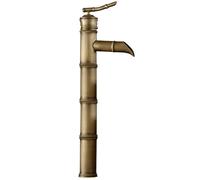 Rubinetto for lavabo da bagno for in ottone retrò Rubinetti for a cascata for a 1 foro singolo for in for,Antique F(Antique F)