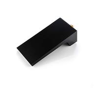 Rubinetto for lavabo da bagno in ottone nero Miscelatore caldo e freddo a cascata a parete monocomando Rubinetti for lavello cucina