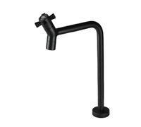 Rubinetto for lavabo estraibile rubinetto for lavabo da bagno in ottone nero oro foro singolo maniglia sopra rubinetto for lavabo vintage rubinetto miscelatore caldo e freddo(Red)