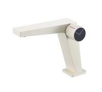 Rubinetto For Lavabo Monoforo In Oro Rosa, For Sottopiano In Rame For Acqua Pressurizzata Calda E Fredda, Senza Piombo, Facile Installazione Fai Da Te(#6)