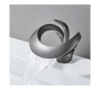 Rubinetto for lavabo Rubinetto for lavabo a cascata, mobiletto da bagno caldo e freddo Rubinetto for lavabo ASN-01(Grey)