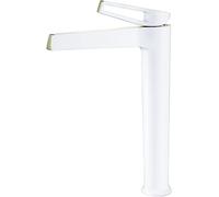 Rubinetto for lavandino del bagno for alto Miscelatore for lavabo in ottone for da appoggio for a foro singolo Maniglia singola