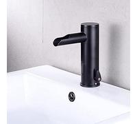 Rubinetto for lavandino del bagno senza tocco con sensore automatico Rubinetti neri for lavabo caldi e freddi for