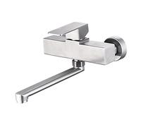 Rubinetto for lavello da cucina con montaggio a parete, miscelatore for acqua calda e fredda Rubinetto for lavello, rubinetti for lavello da cucina in acciaio inossidabile a livello singolo, rubinetto