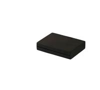Rubinetto for vasca a LED, rubinetto for in ottone massiccio nero opaco, cascata(Only Spout No Led)