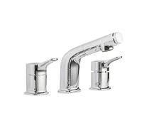 Rubinetto for vasca estraibile, rubinetto for da bagno Miscelatore for for doccia a cascata for caldo freddo a in ottone