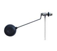 Rubinetto galleggiante silenzioso 3/8" con sfera plastica Bianco