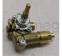 Rubinetto gas coassiale per piano cotturra 957330636 Smeg