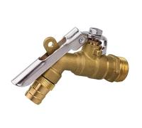 rubinetto giardino Rubinetto da giardino esterno con serratura 1/2" | Rubinetto dell'acqua in ottone che previene il furto d'acqua degli attrezzi da giardino
