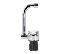 Rubinetto girevole a 360 gradi, rubinetto girevole a 180° verso l'alto e verso il basso, rubinetto per lavandino, resistente agli spruzzi, rubinetti da cucina per, roulotte, barche, chaies