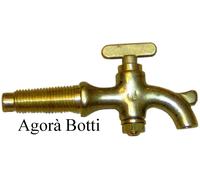 Rubinetto grande per botte in OTTONE
