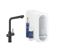 Rubinetto Grohe Blue Home Nero Opaco Bocca L per Filtrazione e Gasatura acqua |