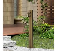 Rubinetto idraulico autoportante da pavimento, rubinetto decorativo da giardino con base robusta per una facile installazione
