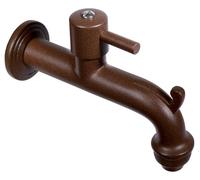 Rubinetto in ottone colorato ruggine