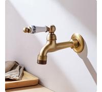 Rubinetto in Ottone con Borchia Monocomando per Lavatoio