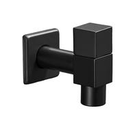Rubinetto in ottone nero per lavatrice bagno durata e stile combinato