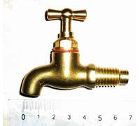 Rubinetto in Ottone per Botti, Diametro Foro 12 mm, per Botti da 1 a 10 Litri