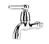 Rubinetto in plastica Premium Mtlavishness con singolo bice e manico ed elegante per vari usi Ideale per lavatrice Lavello da Bagno Vasca da bagno Giardino disponibile in diversi (Una parola)