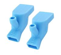 Rubinetto in Silicone - 2 pezzi Copertura per, Estensore di Flusso per Bambini | Attacco Creativo per Rubinetto per Aiutare i Bambini a Lavarsi le Mani, Lavarsi i Denti o Raggiungere Facilme
