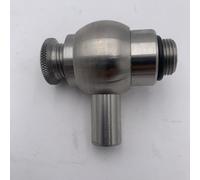 RUBINETTO INOX DOSATORE ATTACCO 3/8 PER FUSTO BOTTE CONTENITORE OLIO SANSONE
