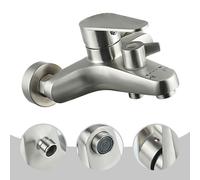 Rubinetto installazione doppio foro bagno doccia arredo bagno