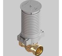 RUBINETTO INTERCETTAZIONE INCASSO FILO MURO ULTRA DIRITTA TECO DN 15 1/2" Filet