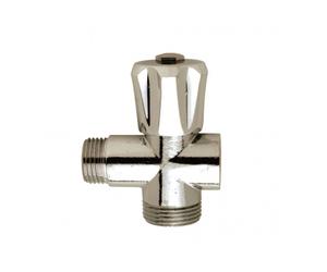 Rubinetto intermedio a vitone per lavatrice Luxor Raccordi 1/2 - 3/4 70312100