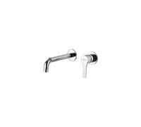 Rubinetto Jacuzzi a incasso per lavabo serie Moonlight senza scarico per piletta click clack 0MG00497JA00 cromato