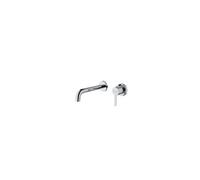 Rubinetto Jacuzzi a incasso per lavabo serie Sunset senza scarico per piletta click clack 0SU00497JA00 cromato