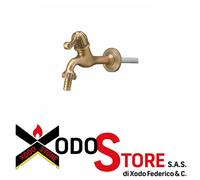 Rubinetto laterale in ottone lunghezza 14,5 cm ORIGINALE BEL-FER codice RUB/011