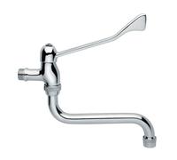 idral Rubinetto lavabo rovesciato con Leva Clinica 02010/DC - Cromato Lucido