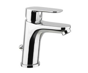 Rubinetto lavabo bagno Fiore Kevon 81CR813001 moderno, robusto, made in Italy